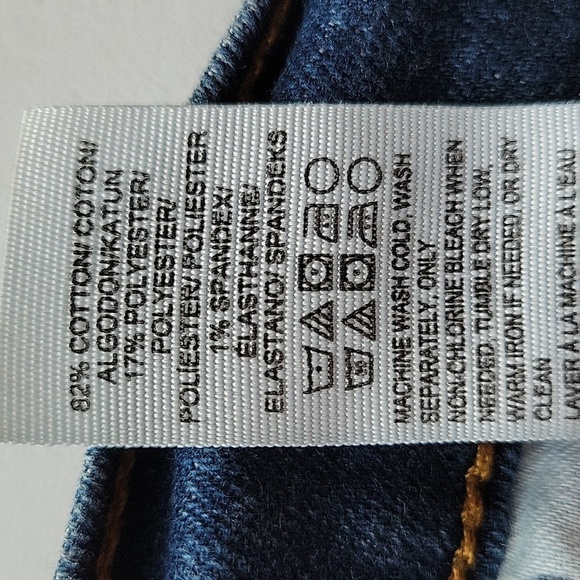 Lucky Brand Brooke Capri Jeans Dark Wash Size 6 - Picture 15 of 15